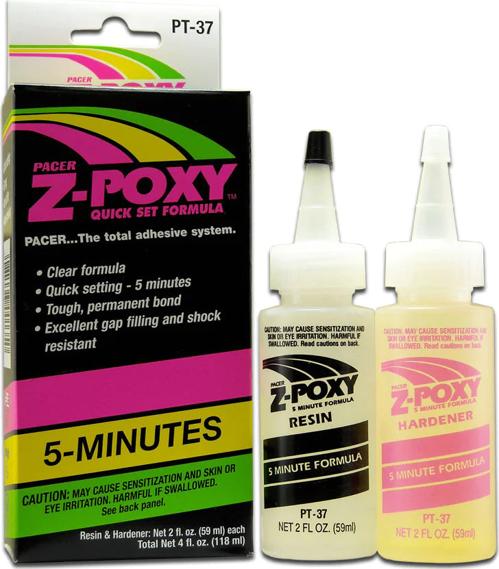 Z-Poxy 5 Minute Epoxy 4 oz. Set